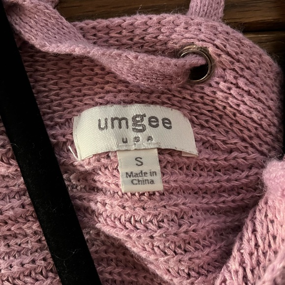 Boutique Umgee Pink Women’s Cadigan Size Small - Picture 3 of 3